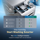 Bosch WGA242ISIN 9 Kg 5 Star Front Load Fully Automatic Washing Machine, AI ActiveWater Plus, Auto Dosing, 1200 RPM