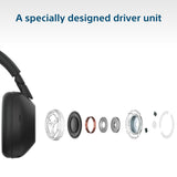 Sony WH-1000XM6 Wireless Noise Cancelling Headphones Sand Pink, QN3 Processor, 12 Mics, Adaptive NC Optimizer