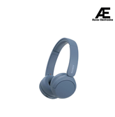 Sony WH-CH520 Wireless Bluetooth Headphones On Ear with Mic, Up to 50Hrs Battery, Quick Charge, DSEE Upscale, Multipoint Connectivity, Voice Assistant, Customized EQ-Blue