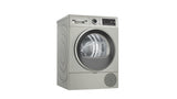 Bosch 10 kg Front Load Fully-Automatic Condenser Tumble Dryer, 100% Drying, 5 Drying Options, Reduces 99.9% Allergens, Ready-to-Wear No Crease, Silver Inox, WQG2520XIN