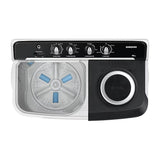 Samsung 7.5 Kg 5 Star Semi-Automatic Top Load Washing Machine Appliance (WT75B3200GG/TL,LIGHT GRAY)