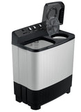 Samsung 7.5 kg, 5 Star, Semi-Automatic Top Load Washing Machine (WT75C3200GG/TL, Air Turbo Drying, Light Gray)