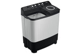 Samsung 7.5 kg, 5 Star, Semi-Automatic Top Load Washing Machine (WT75C3200GG/TL, Air Turbo Drying, Light Gray)