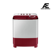 Samsung 8 kg, 5 star, Semi-Automatic Top Load Washing Machine (WT80C4000RR/TL, Air Turbo Drying, LIGHT GRAY,)