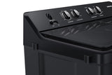 Samsung 9 5 Star Semi-Automatic Top Load Washing Machine Appliance (WT90B3560GB/TL,DARK GRAY)