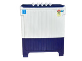 Voltas Beko 8.5 Kg Semi-Automatic Top Load Washing Machine, 5 Star Rating, Blue and White, WTT85UAA/BLSSWH5GFD