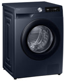 Samsung 12 kg, 5star, AI Control, AI Ecobubble, Super Speed, Wi-Fi, Hygiene Steam with Inbuilt Heater, Digital Inverter, Fully-Automatic Front Load Washing Machine (WW12DG6B24ASTL, Navy)