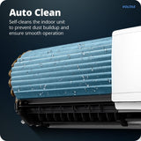 Voltas 185V Venus Luxe Maha Adjustable Inverter AC, 1.5 Ton, 5 Star Split Ac, White