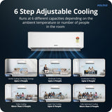 Voltas 185V Venus Luxe Maha Adjustable Inverter AC, 1.5 Ton, 5 Star Split Ac, White