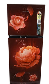 Voltas Beko RFF270C/2WPV100RBWD 230L 2 Star Frost Free Double Door Refrigerator ProSmart Inverter | Blossom Wine