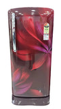 LG 201L 3 Star Direct Cool Single Door Refrigerator with Smart Inverter Compressor, Base Stand Drawer & Scarlet Aurora (GLD2136ZHSA)