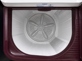 Voltas Beko WTT80UHA/BRSSWH5PODE 8 Kg Semi-Automatic Top Load Washing Machine – 5 Star, Soft Close Lid, Double Waterfall | Burgundy