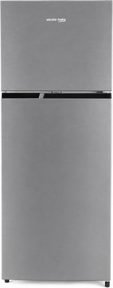 Voltas Beko RFF334D/1WPV100RXID 283L 1 Star Frost Free Double Door Refrigerator | Hairline Silver | ProSmart Inverter Compressor