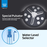 Voltas Beko 12 Kg Semi-Automatic Washing Machine, WTT120UPA/GRSS