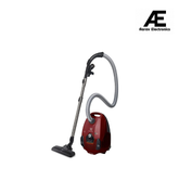 Electrolux Silent Performer Canister Vacuum Cleaner for Home, 2000 W, Combination Crevice Dust Pro Nozzle, 16A Plug, Power Pro System, Ergo Shock Bumper Technology, Chilli Red, ZSP2320T