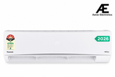 Panasonic 2 Ton 5 Star Inverter Split Smart AC MirAie(2026 Model)-8-in-1 Convertible Cooling,Wi-Fi Enabled with Google & Alexa Voice Control,100% Copper Condenser,High Airflow,CS/CU-ZU24CKY5FM