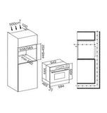 Faber 32 L Built-in Microwave Oven with Grill & Convection, 10 Auto Cook Menus & Stainless Steel Finish - FBIMWO 32L CGS