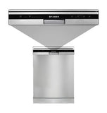 Faber 12 Place Settings Freestanding Dishwasher with 6 Wash Programs, Half Load, Power Memory, LED Display, Natural Drying & 1–24 Hours Delay, Inox – FFSD 6PR 12S Neo Inox