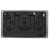 Faber 90 cm 5 Burner Built-in Gas Hob with Brass Burners, Auto Ignition & 8 mm Toughened Black Glass – Hob Maxus HT905 CRS BR CI AI