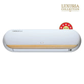Lloyd Stellar Grace 1.5Ton 5 Star Wi-Fi Inverter Split AC (6 in 1 Expandable,Mood Lighting, In-Built Air Purifier, Direct Voice Command, White & Warm Grey with Wooden Finish, New Launch GLS18V5FWMGT)