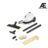 KARCHER SC 2 EasyFix Steam Cleaner, 1500W, 3.2 Bar Pressure, 1200L Steam/L Water, Chemical Free Cleaning, Removes 99.99% Viruses & Bacteria, EasyFix Floor Kit, Ideal for Home Use, German Tech (Open Box / without box)