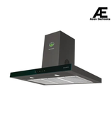 Faber STILUX 3D T2S2 BK TC LTW 90 Kitchen Chimney, 90 cm, 1095 m³/hr, 3-Layer Baffle Filter, Touch Control