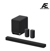 Sony Bravia Theatre Bar 9(HT-A9000) with 360 SSM,IMAX,Dolby Atmos/DTSx Premium Soundbar Home Theatre System with subwoofer SW5 & Rear Speaker SA-RS5(360 RA,Voice Zoom3,8K/4K HDR,HDMI eArc,BT),Black