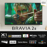 Sony 126 cm (50 inches) BRAVIA 2M2 Series 4K Ultra HD Smart LED Google TV K-50S25M2