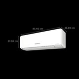 O-General ASGG18CPAB-B 1.5 Ton 3 Star Inverter Split AC (Copper, Hyper Tropical Rotary Compressor, R32, Coanda Airflow