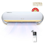 Lloyd Stellar Grace 1.5Ton 5 Star Wi-Fi Inverter Split AC (6 in 1 Expandable,Mood Lighting, In-Built Air Purifier, Direct Voice Command, White & Warm Grey with Wooden Finish, New Launch GLS18V5FWMGT)