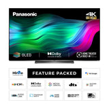 Panasonic 139 cm (55 inches) 4K Ultra HD Smart OLED TV TH-55LZ950DX (Black)