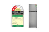 LG GLT2826XWPZ 276L 2 Star Frost Free Double Door Refrigerator | Convertible | Smart Inverter Compressor | Multi Air Flow | Shiny Steel