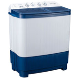 Voltas Beko 8 Kg 5 Star Semi Automatic Top Load Washing Machine (WTT80DBLG, Sky Blue)