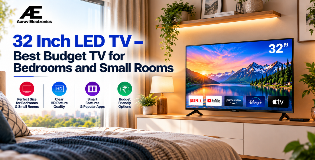 32 Inch LED TV – Best Budget TV for Bedrooms and Small Rooms