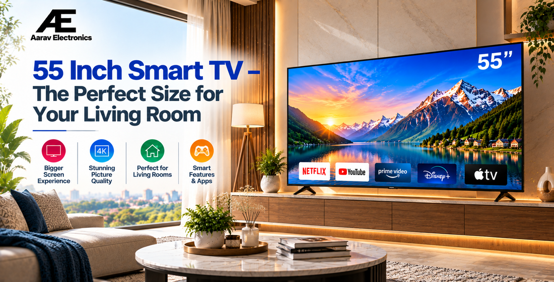 55 Inch Smart TV – The Perfect Size for Your Living Room