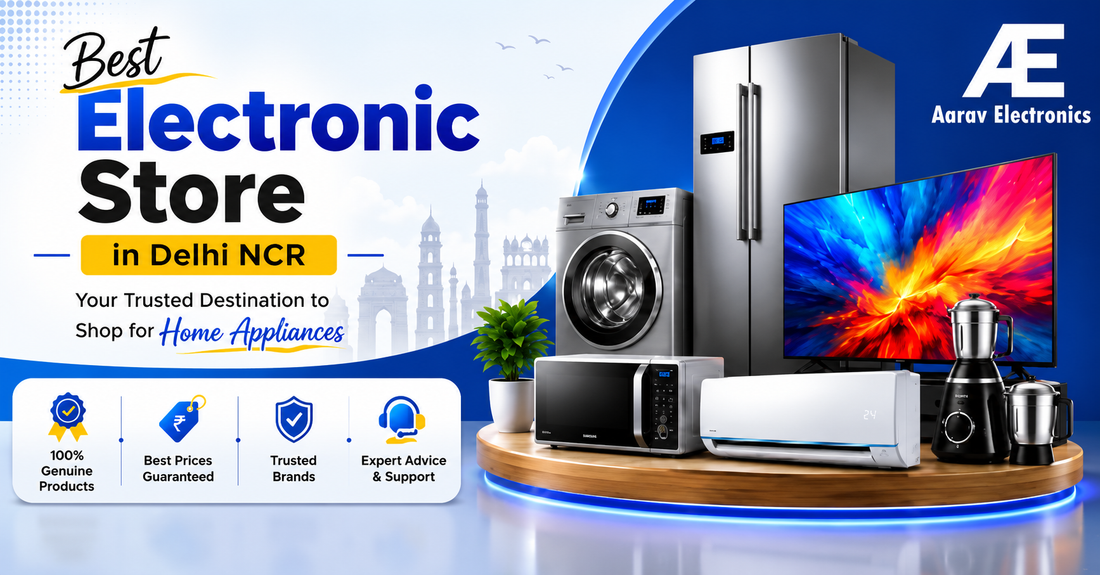 Best Electronic Store in Delhi NCR: Your Trusted Destination to Shop for Home Appliances