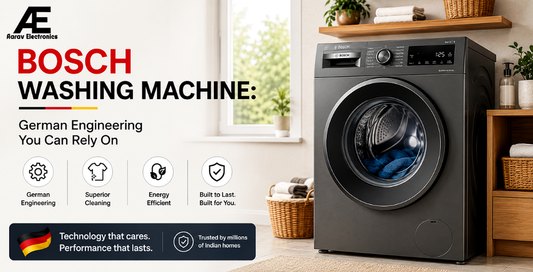 Bosch Washing Machine: German Engineering You Can Rely On