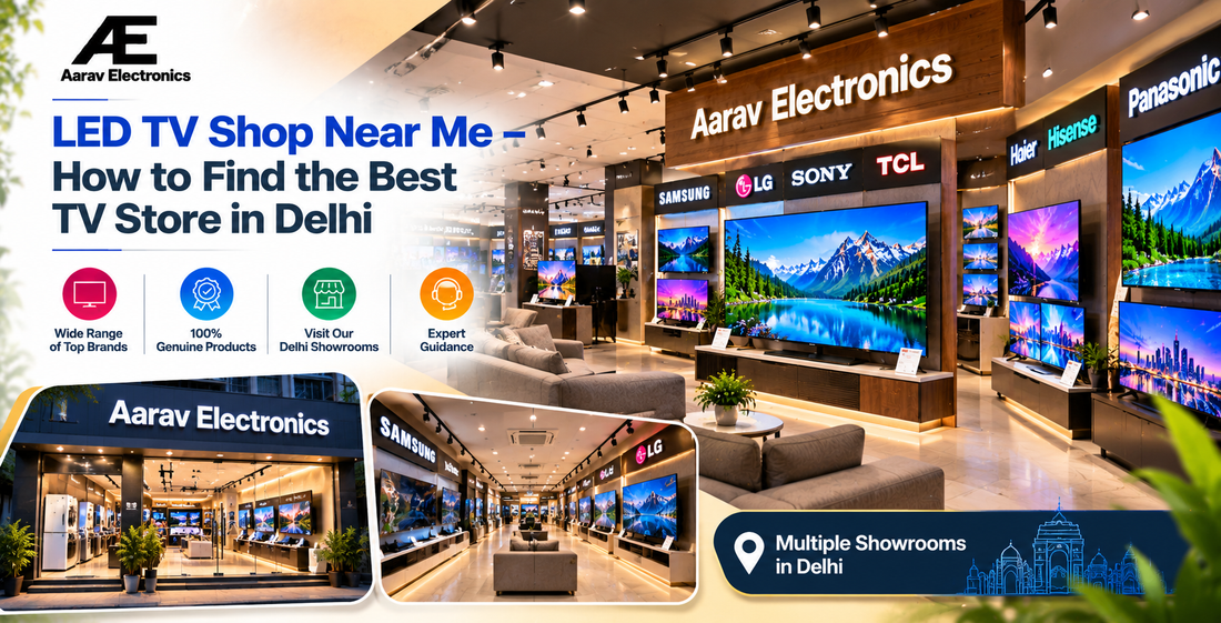 LED TV Shop Near Me – How to Find the Best TV Store in Delhi