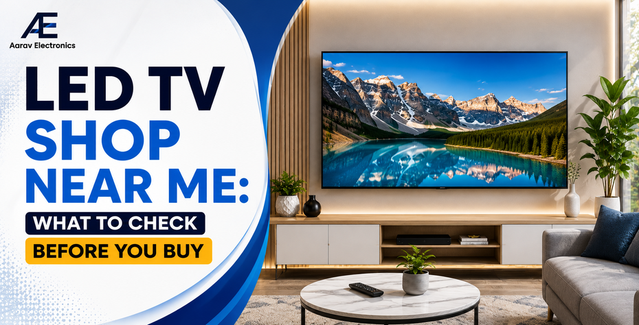 LED TV Shop Near Me: What to Check Before You Buy
