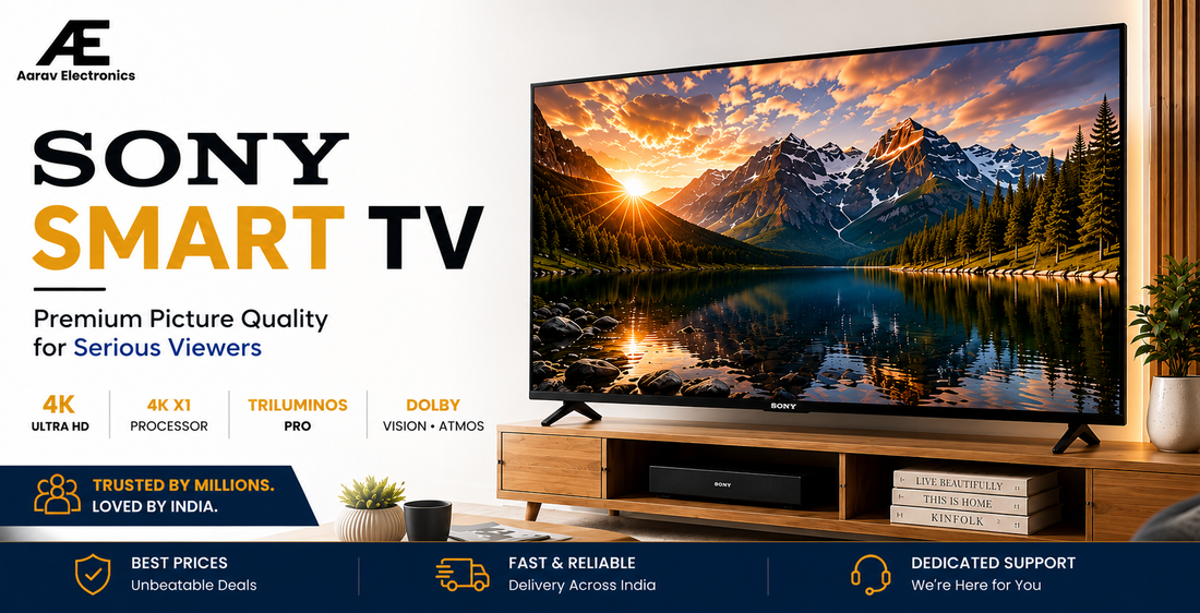 Sony Smart TV: Premium Picture Quality for Serious Viewers