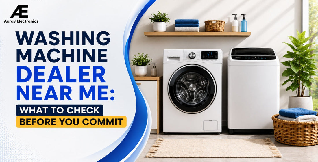 Washing Machine Dealer Near Me: What to Check Before You Commit