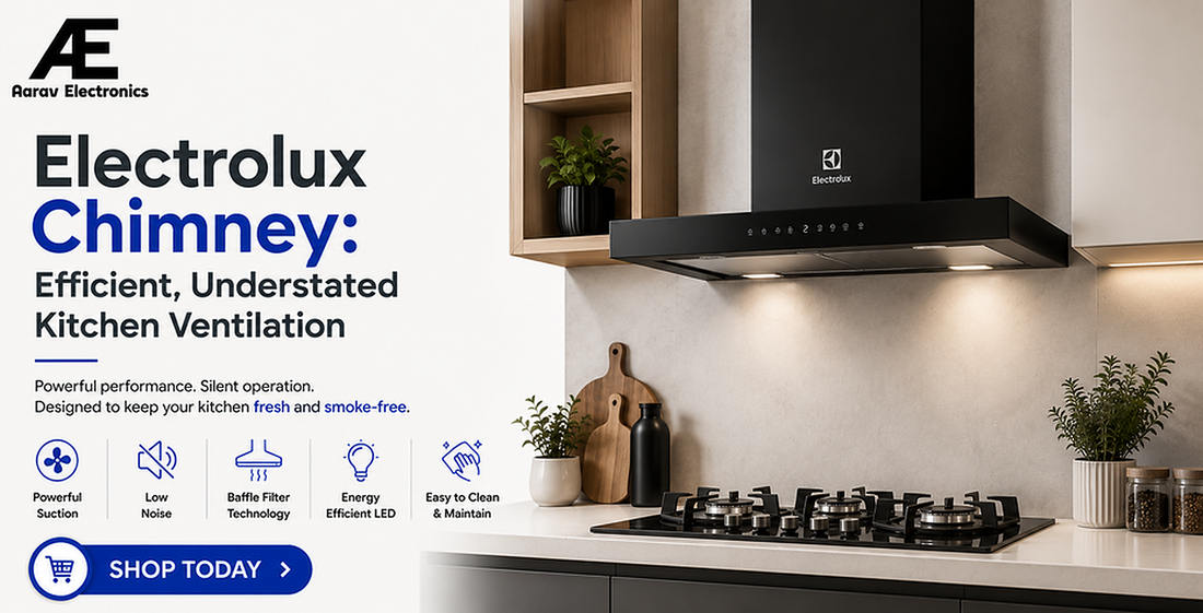 Electrolux Chimney: Efficient, Understated Kitchen Ventilation