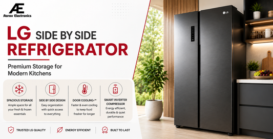 LG Side by Side Refrigerator: Premium Storage for Modern Kitchens