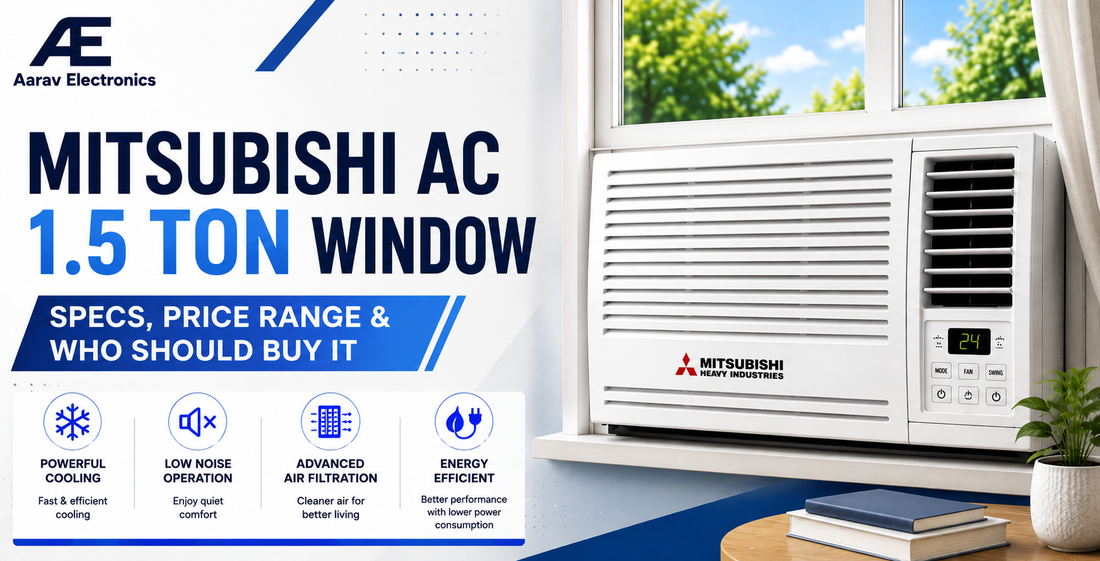 Mitsubishi AC 1.5 Ton Window: Specs, Price Range & Who Should Buy It