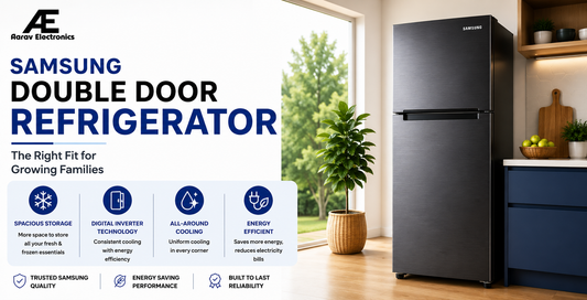 Samsung Double Door Refrigerator: The Right Fit for Growing Families