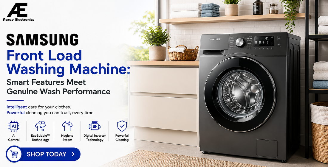 Samsung Front Load Washing Machine: Smart Features Meet Genuine Wash Performance
