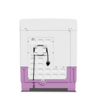 Godrej WSEDGE 80 5.0 TB3 M LVDR 8 Kg Semi Automatic Top Load Washing Machine with Tri-Roto Scrub Pulsator, 5 Star, Lavender