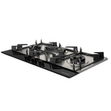 Faber 90 cm 3 Burner Built-in Gas Hob with Brass Burners, Auto Ignition & Flame Failure Device – HOB INSPIRIA 903 BR AI FFD GS LPG