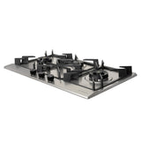 Faber 90 cm Built-in Gas Hob with 3 Brass Burners, Auto Ignition & Flame Failure Device - HOB INSPIRIA 903 BR AI FFD SS LPG