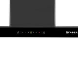 Faber Silencio 90cm 1500m³/hr BLDC Autoclean Filterless Chimney | Touch & Gesture Control | 9 Speed Options - Hood Silencio BLDC HC SC FL BK IN 90 - T